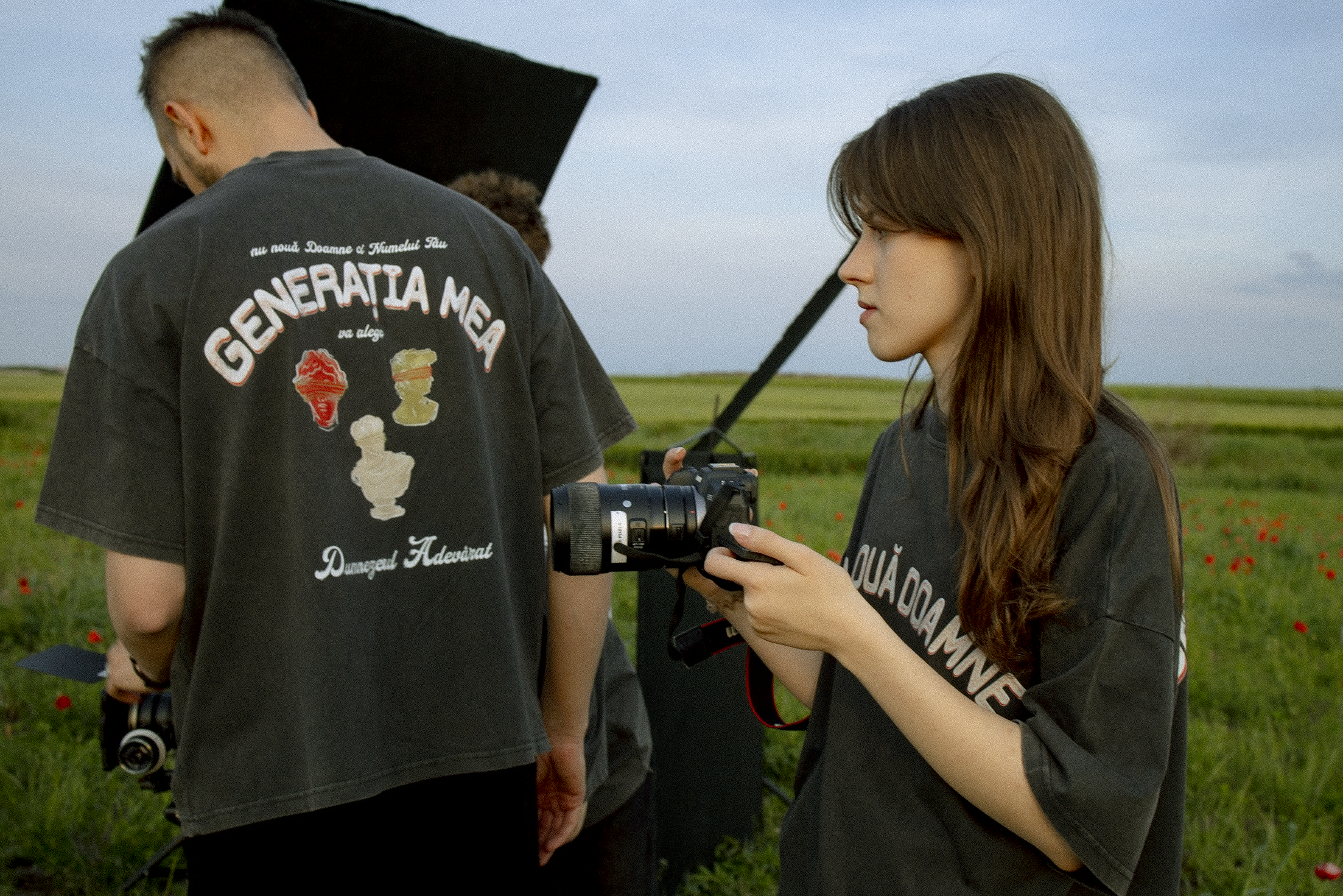 Tricou Vintage Black "Generația mea" Boxy Fit - imagine 6