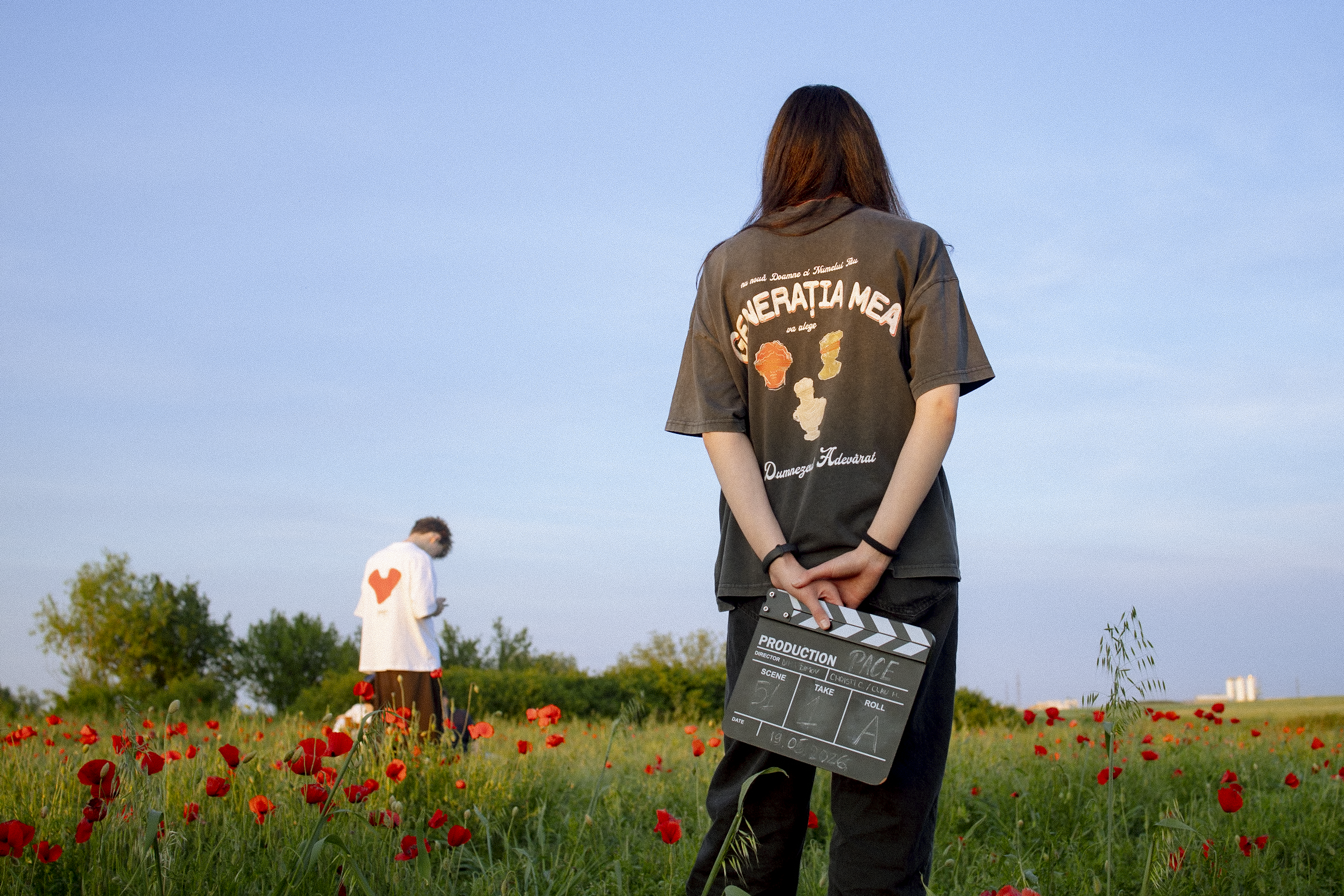 Tricou Vintage Black "Generația mea" Boxy Fit - imagine 9